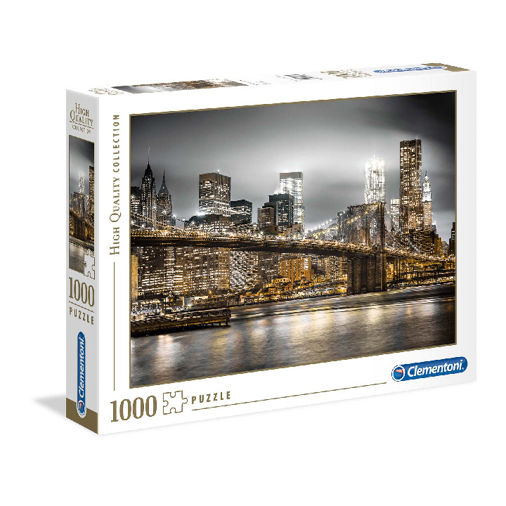 New York skyline blanco y negro ( Ref:  0000039366 )