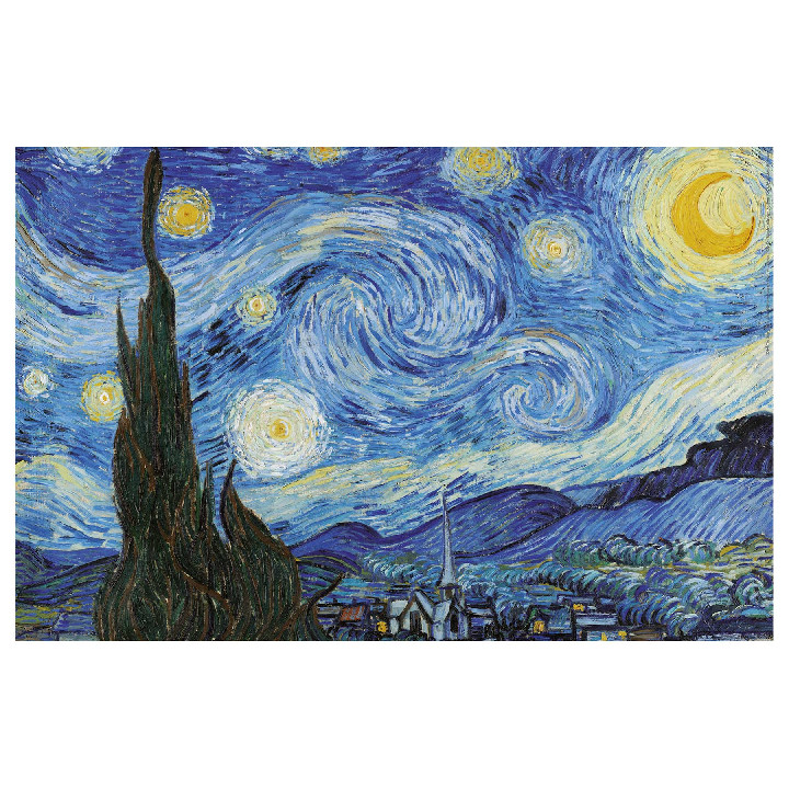 La noche estrella de V. Van Gogh