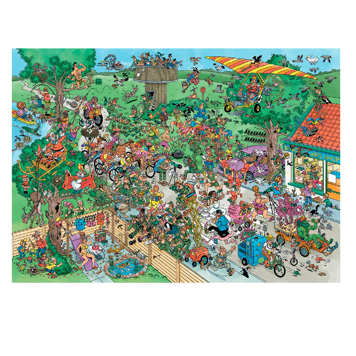 La hora de los pajaros en el jardin