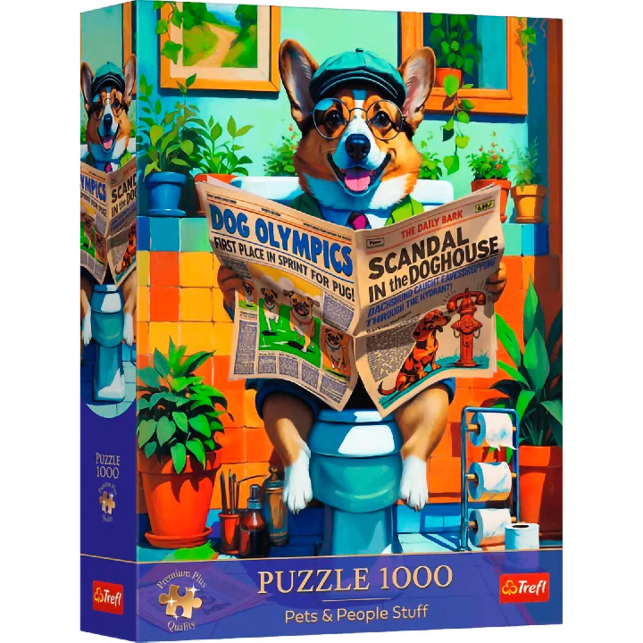 Perro en el baño ( Ref:  12140 )