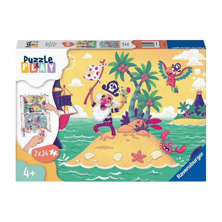 Piratas puzzle e historia ( Ref:  55913 )