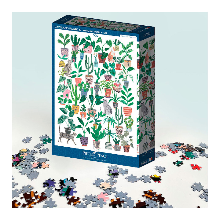 Plantas y gatos ( Ref:  40091 )