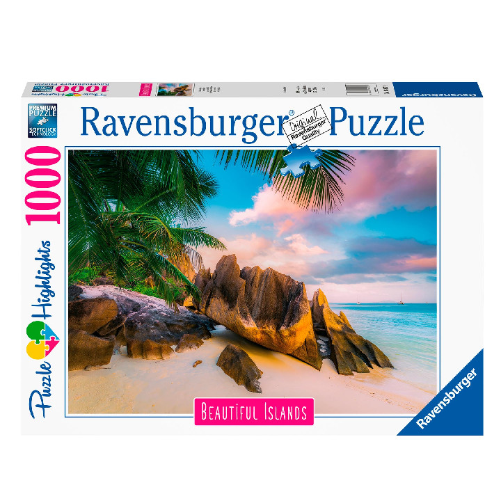 Playa paradisiaca Islas Seychelles ( Ref:  12000154 )