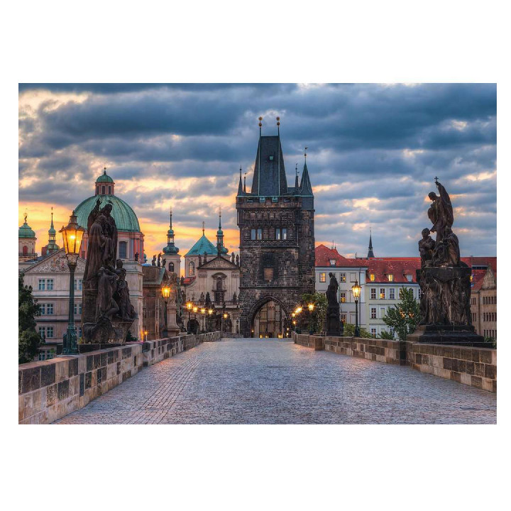 Puzzle Lais I Ponti Di Praga 1000 Pezzi - Panorami Cechi Per Adulti E Ragazzi