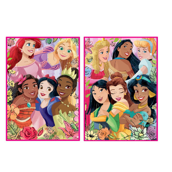 Princesas disney 2x500