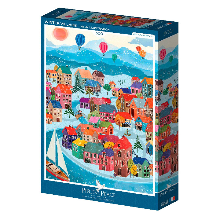 Pueblo en invierno ( Ref:  40126 )