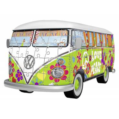 Puzzle furgoneta volkswagen hippy