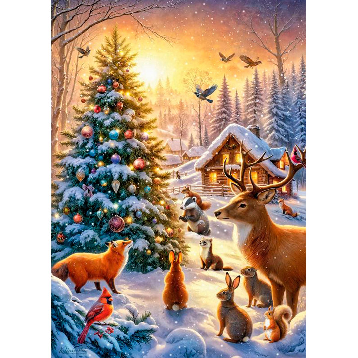 Reunión en navidad