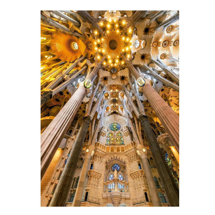 Interior Sagrada familia