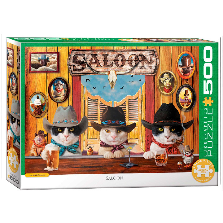 Gatos vaqueros en el salon ( Ref:  6500-6052 )