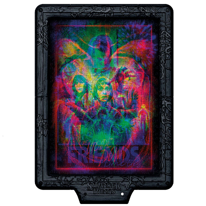 Stranger Thing El reves (con marco)
