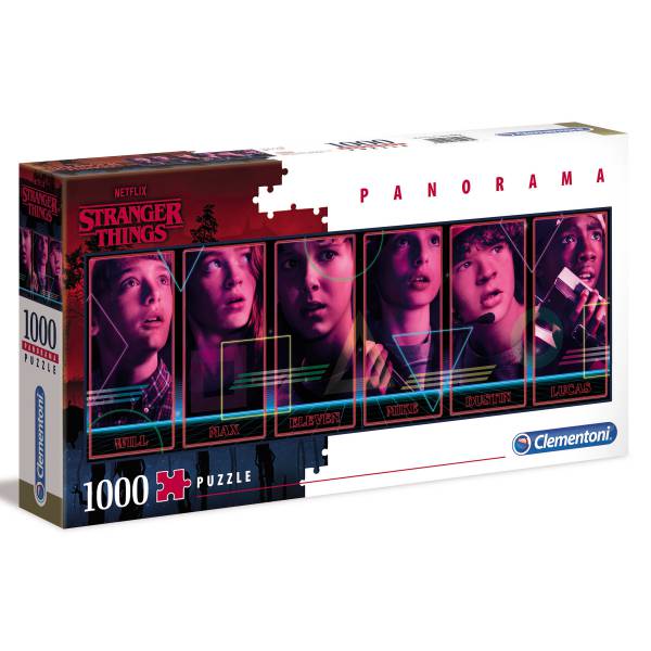 Stanger things puzzle panorámico