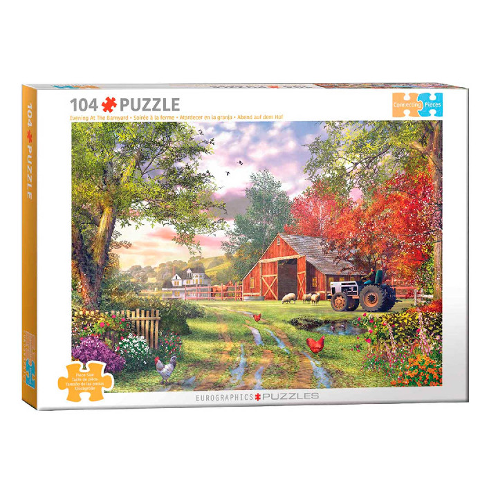 Atardecer en la granja ( Ref:  6704-0715 )