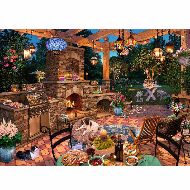 Terraza de barbacoa Steve Read