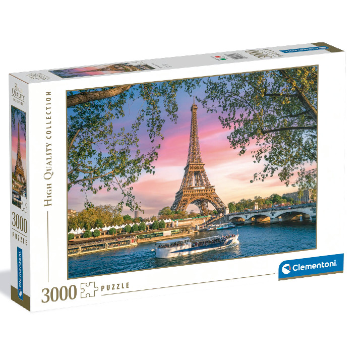 La torre Eiffel junto al Sena Paris ( Ref:  330393 )