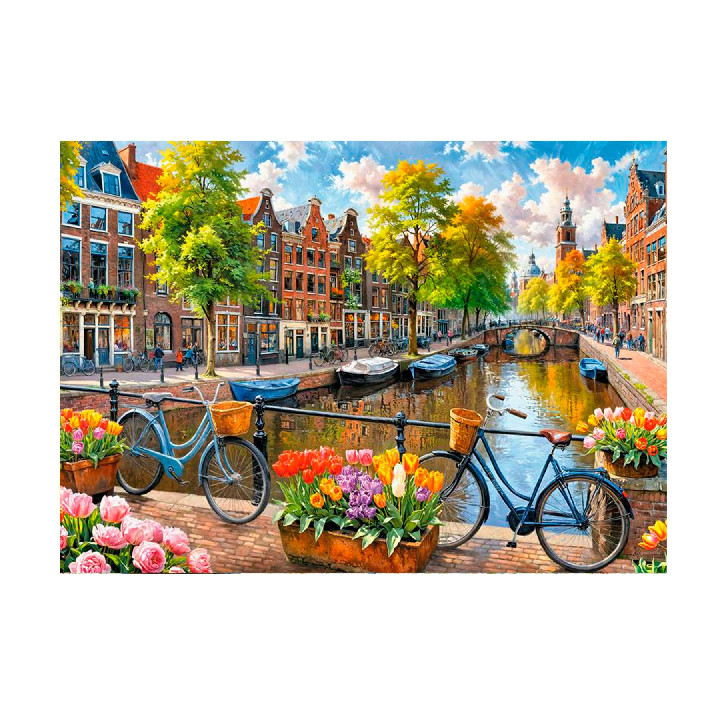 Tulipanes en Amsterdam