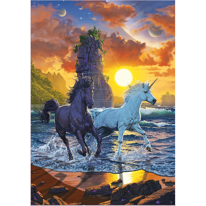 Unicornios en la playa