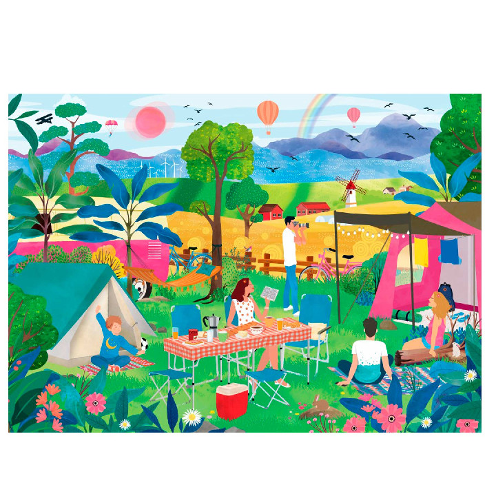 Verano en el camping