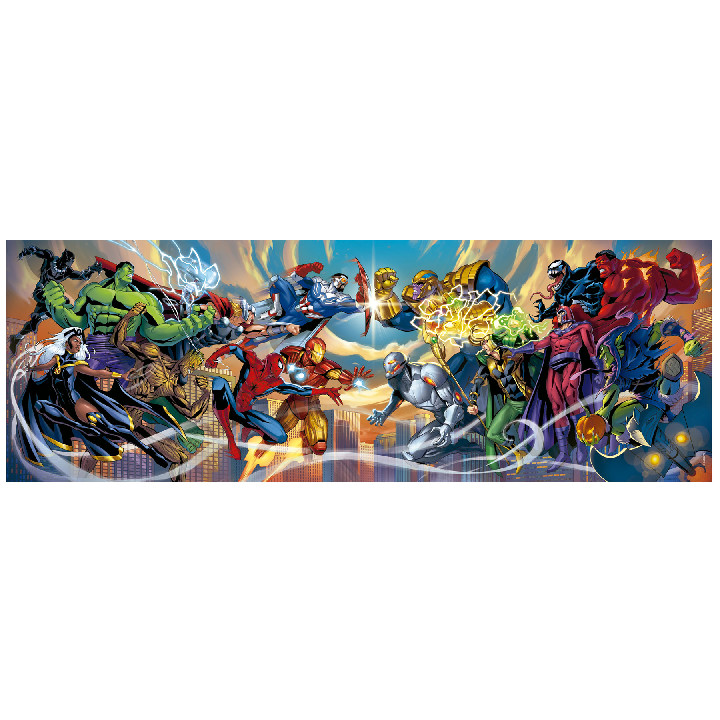 Villanos versus heroes