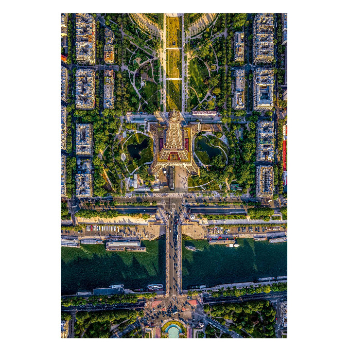 volando sobre Paris