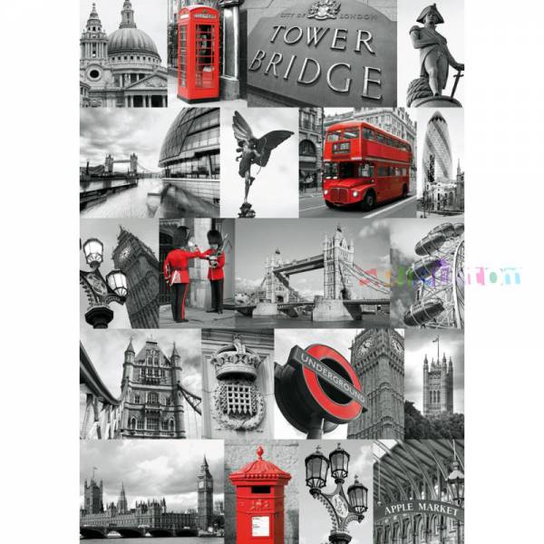 Puzzle estampas Londres