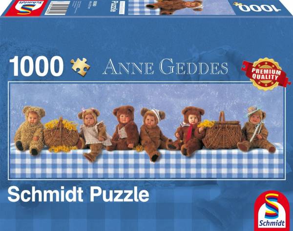 Puzzle Schmidt Puzzle De 1000 Piezas Puzzle Anne Geddes Bebes Disfraz Oso Ref En Puzzlemania Net