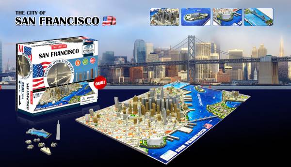 4 dimensiones en puzzle - San Francisco