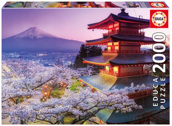 Monte Fuji desde Pagoda Chureito